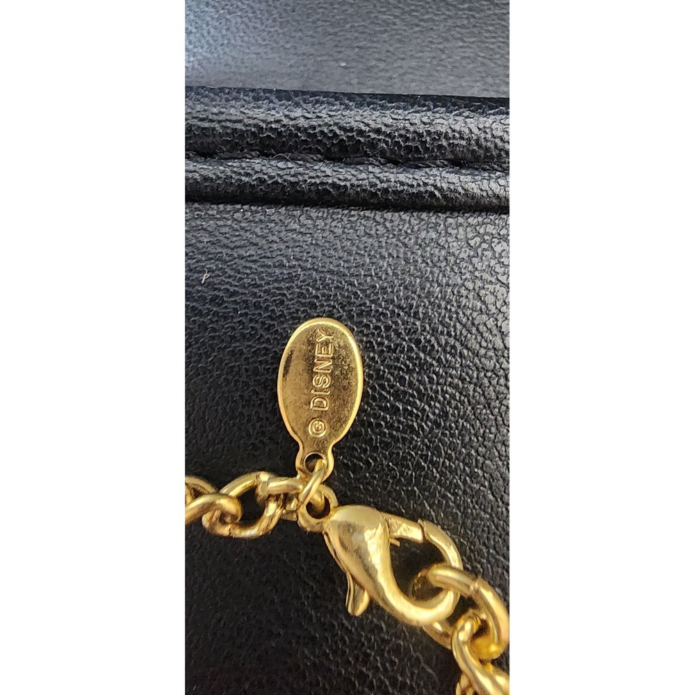 Disney Winnie Pooh Charm Rose Pearl ID Bracelet Bundle Gold Tone 3pc Set - Picture 6 of 14